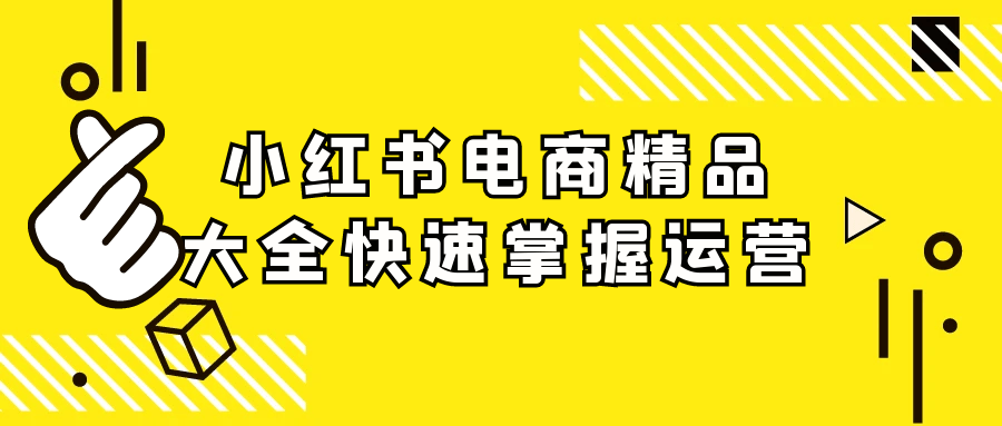 小红书电商精品大全快速掌握运营-趣奇资源网-第5张图片