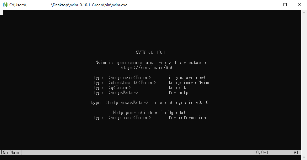 Neovim文本编辑器v0.11.1绿色版