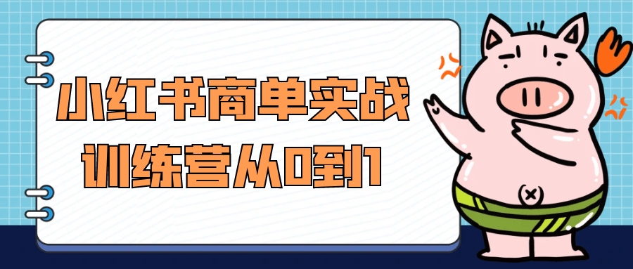 小红书商单实战训练营从0到1-趣奇资源网-第5张图片