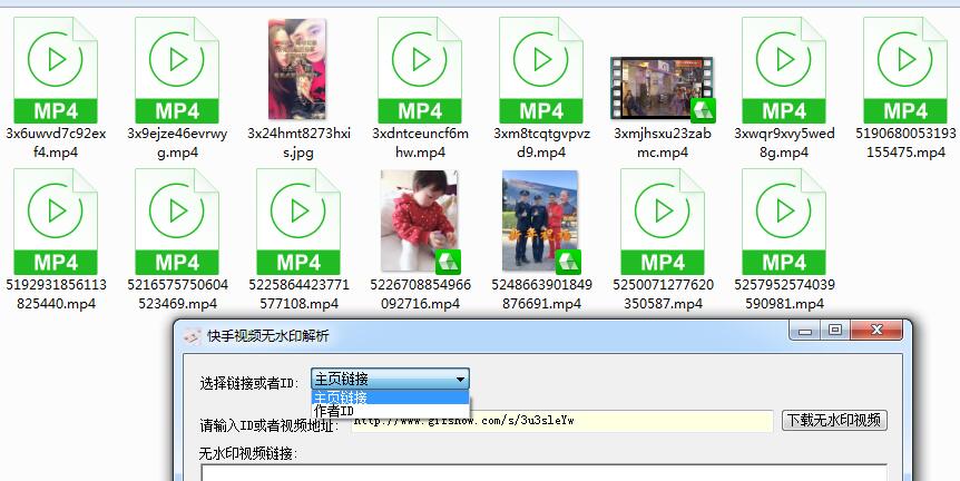 快手批量无水印下载器PC版