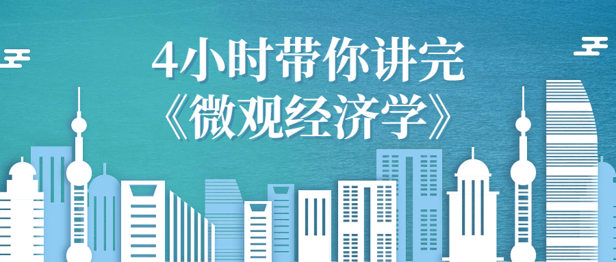 4小时带你讲完《微观经济学》-趣奇资源网-第5张图片
