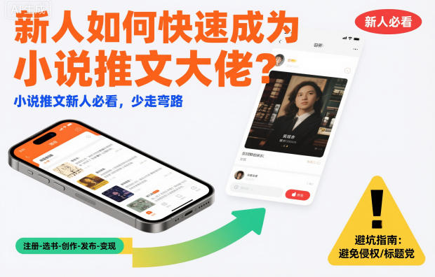 新人如何快速成为小说推文大佬?小说推文新人必看,少走弯路 新人如何快速成为小说推文大佬?小说推文新人必看,少走弯路