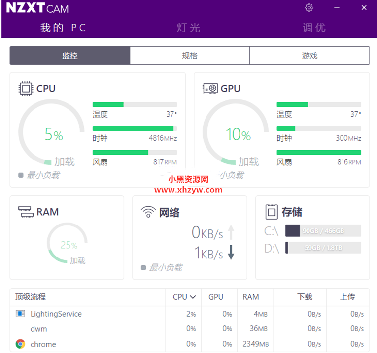 电脑CPU温度风扇监控工具