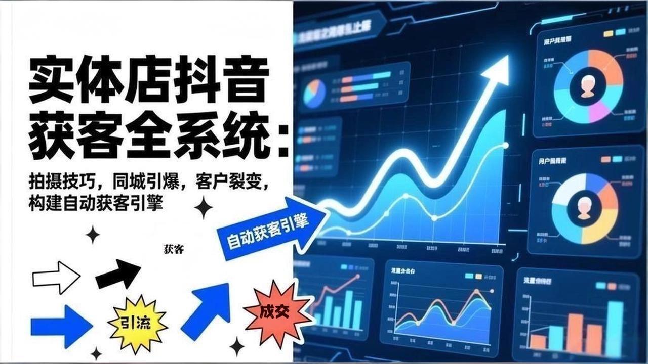2026实体店抖音获客全系统:拍摄技巧,同城引爆,客户裂变,构建自动获客引擎 2026实体店抖音获客全系统:拍摄技巧,同城引爆,客户裂变,构建自动获客引擎